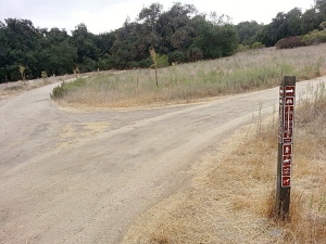 Intersection of Oak Ridge Trail and Vista Ridge Trail